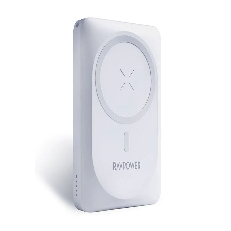 Ravpower RP-PB1212 10000mAh 20 Watts Magnetic Wireless Powerbank White Ravpower RP-PB1212 10000mAh 20 Watts Magnetic Wireless Powerbank White